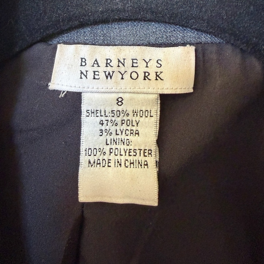 Barney’s Charcoal Blazer - Picture 2 of 2